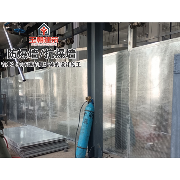 寒亭纤维复合钢板抗爆墙定制 轻质防爆墙施工安装一条龙服务