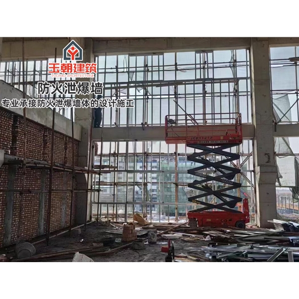 寒亭泄爆墙板生产供应 化工纤维增强水泥板泄压泄爆墙施工免费设计